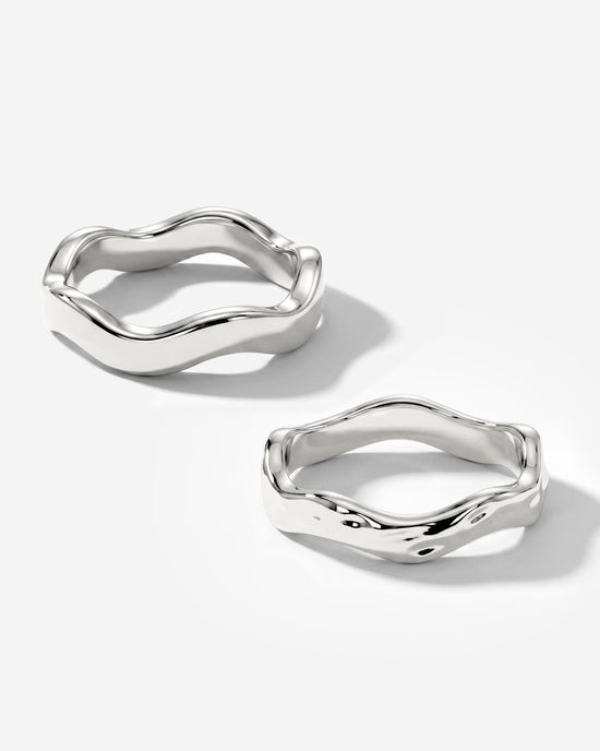 Soft Wave Ring Bundle