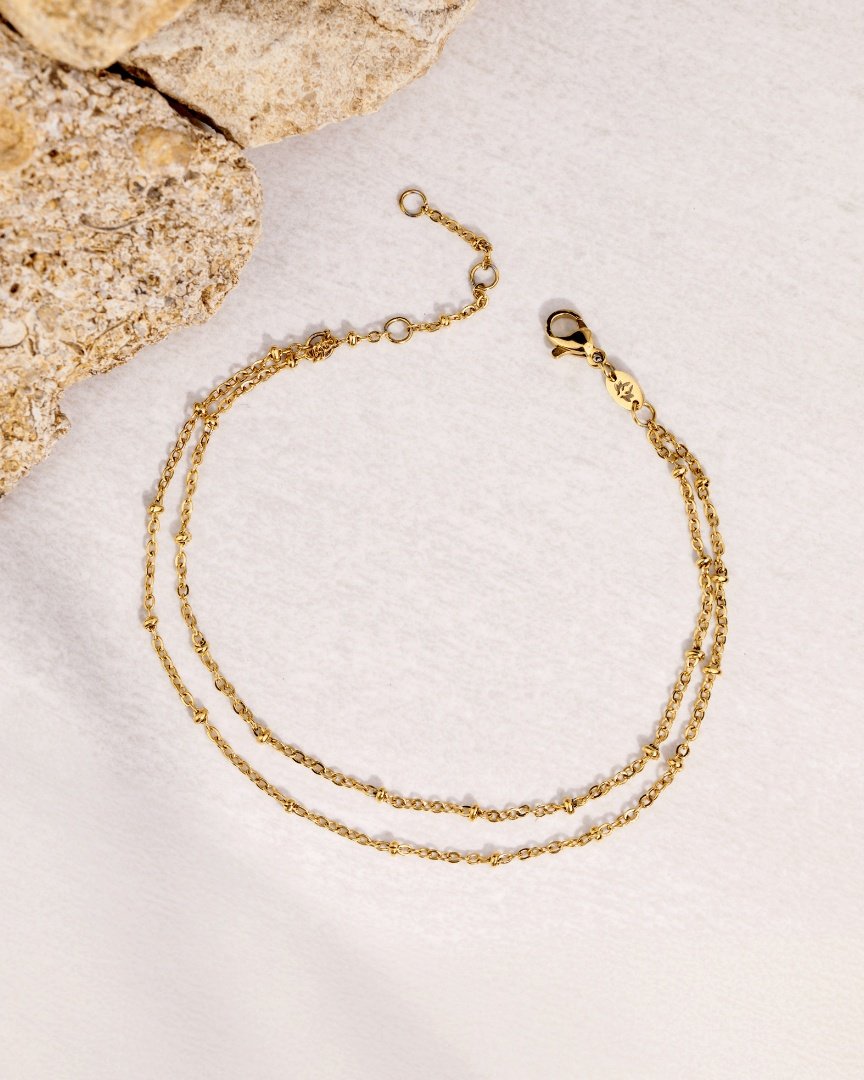 Puebla Anklet Gold