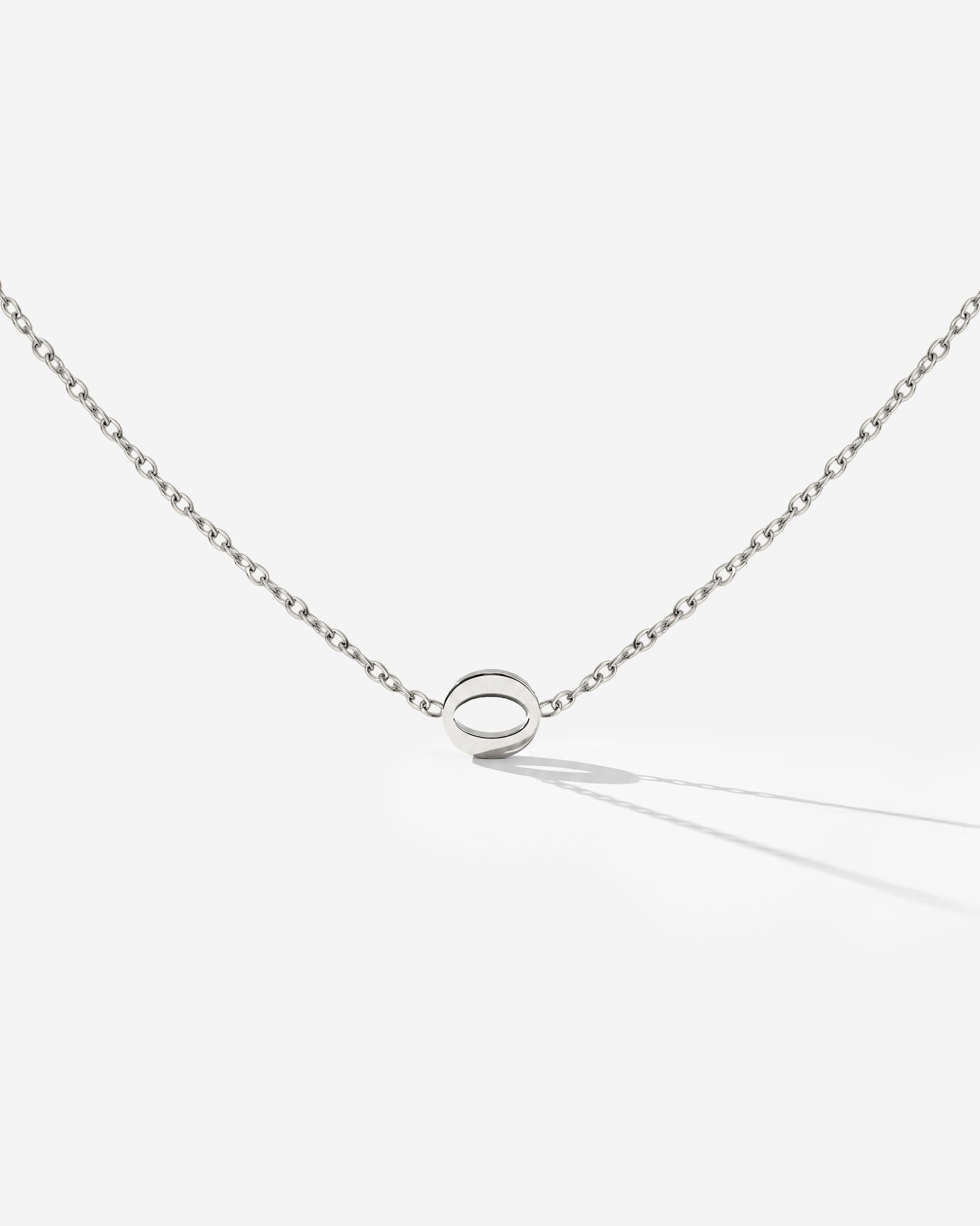 Tiny Letter Necklace