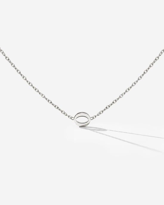Tiny Letter Necklace