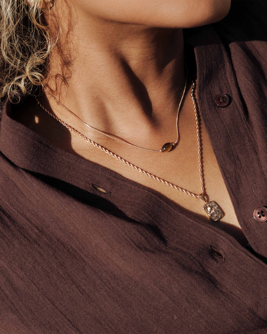 Fata Morgana Necklace Roségold