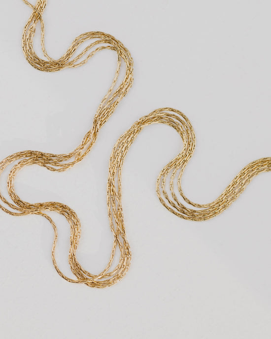 Cascade Layer Necklace Roségold