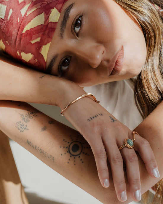 Tides Bangle Roségold