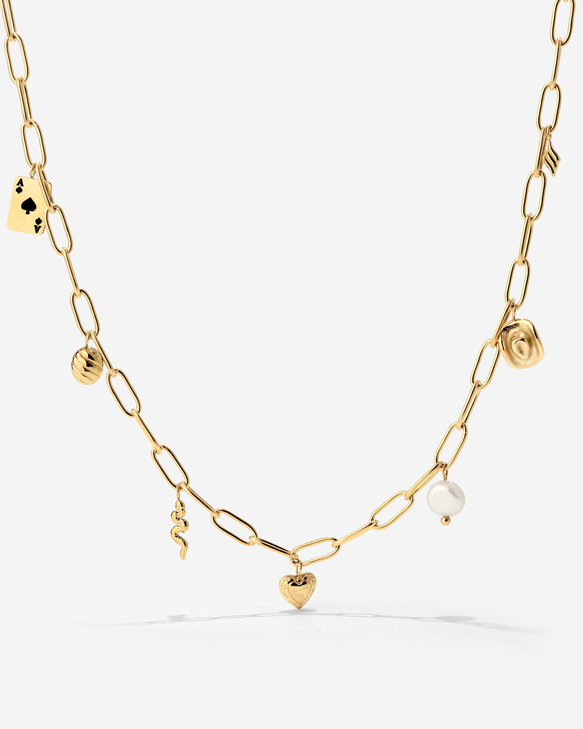 Treasure Box Necklace Gold