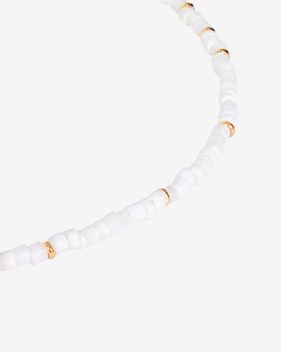 Puka Shell Necklace Roségold