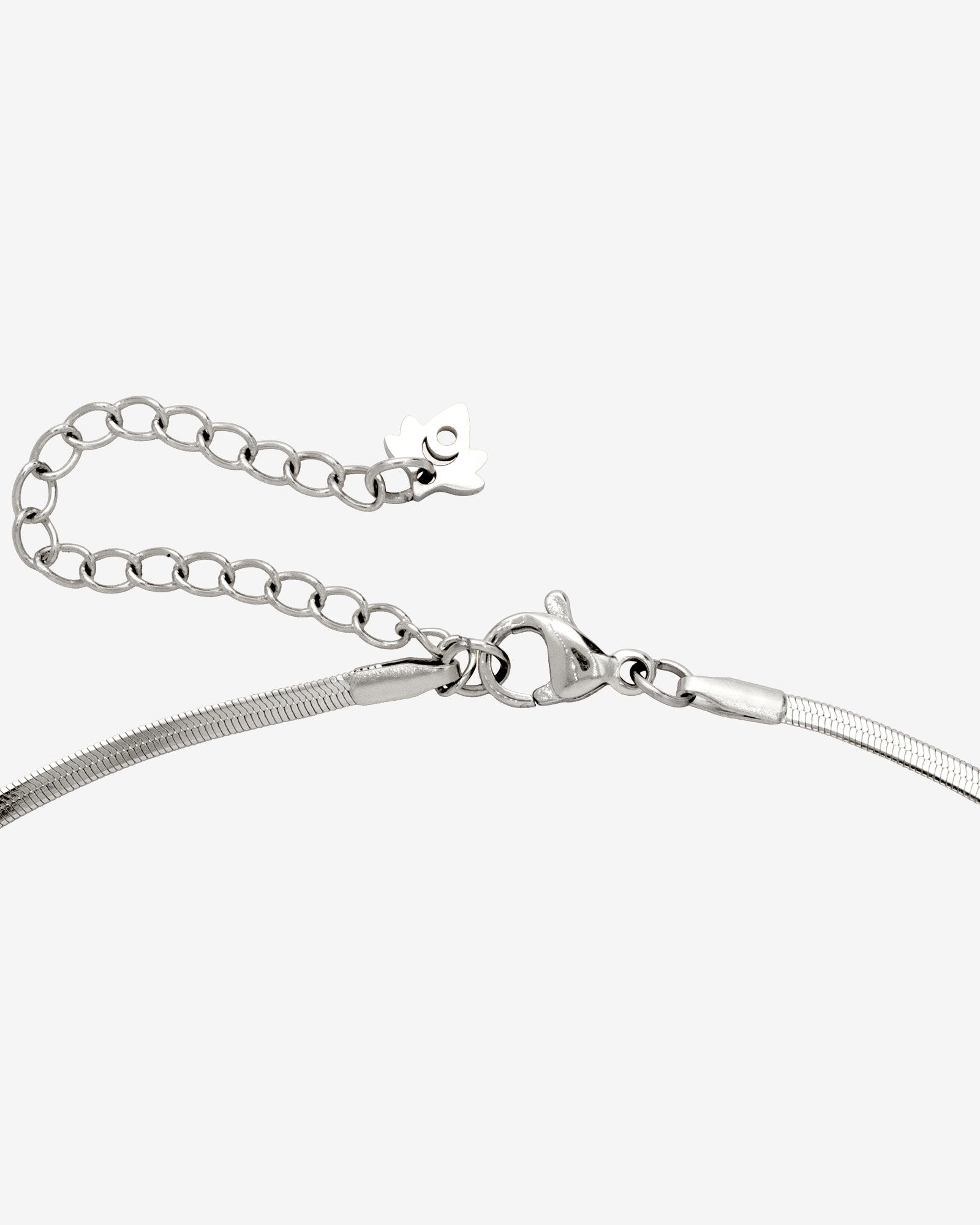 Sweet Bow Necklace Silber