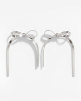 Sweet Bow Earrings Silber