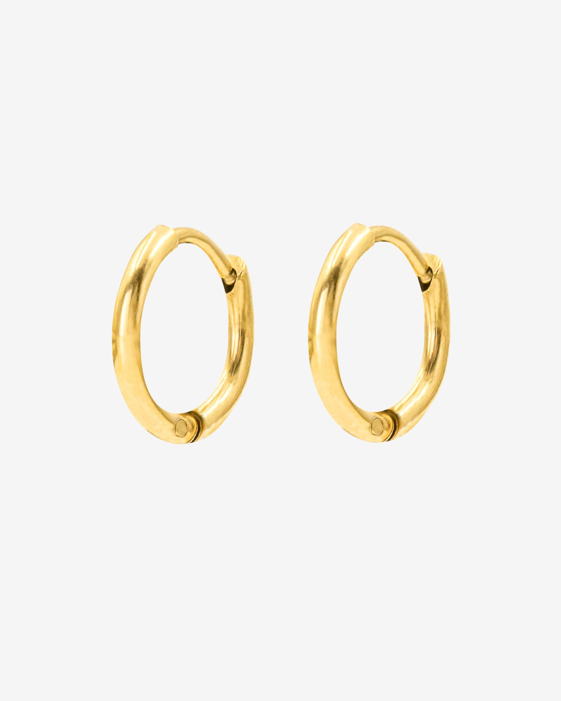 Slim Hoops Small Gold