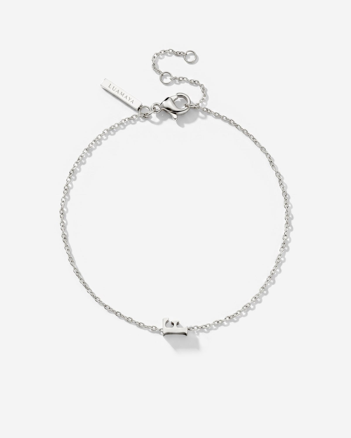 Tiny Letter Bracelet