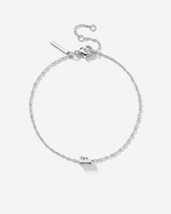 Tiny Letter Bracelet