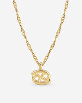 Cancer Bubble Necklace Gold