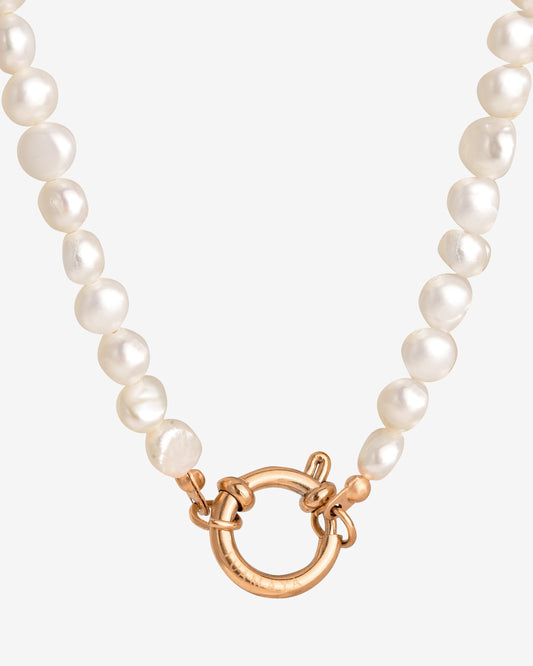 Lola Power Pearl Necklace Roségold
