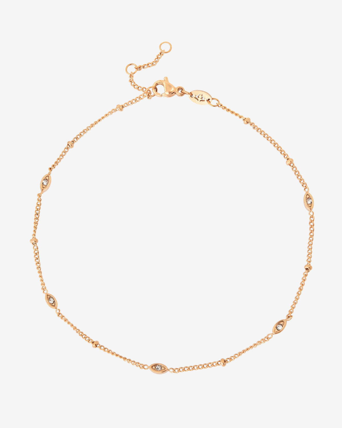 Sparkling Eyes Cavigliera Oro Rosa