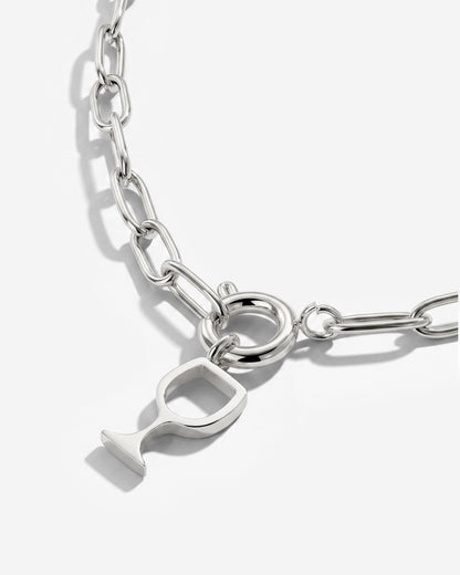Vino Amore Oval Links Necklace Set