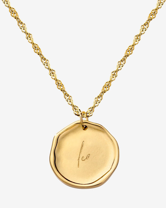 Zodiac Necklace – Leo / Löwe Gold
