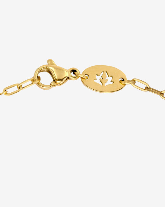 Heart Ace Necklace Gold