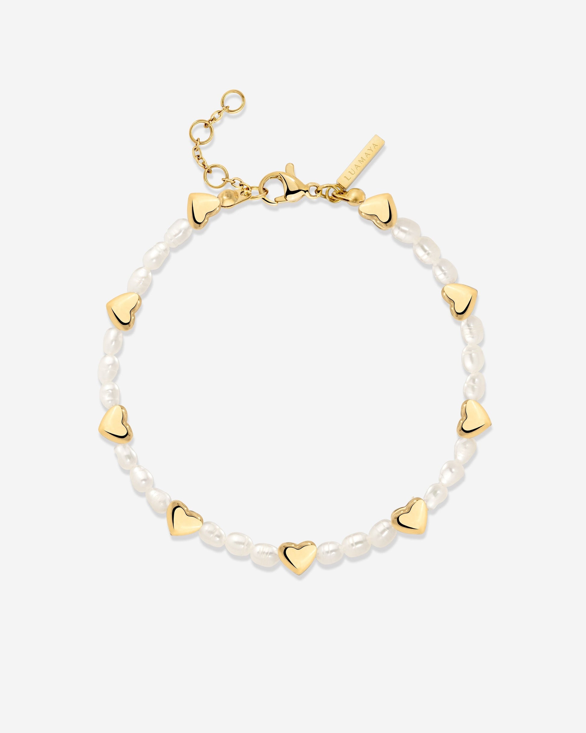 Love Pearls Bracelet Gold