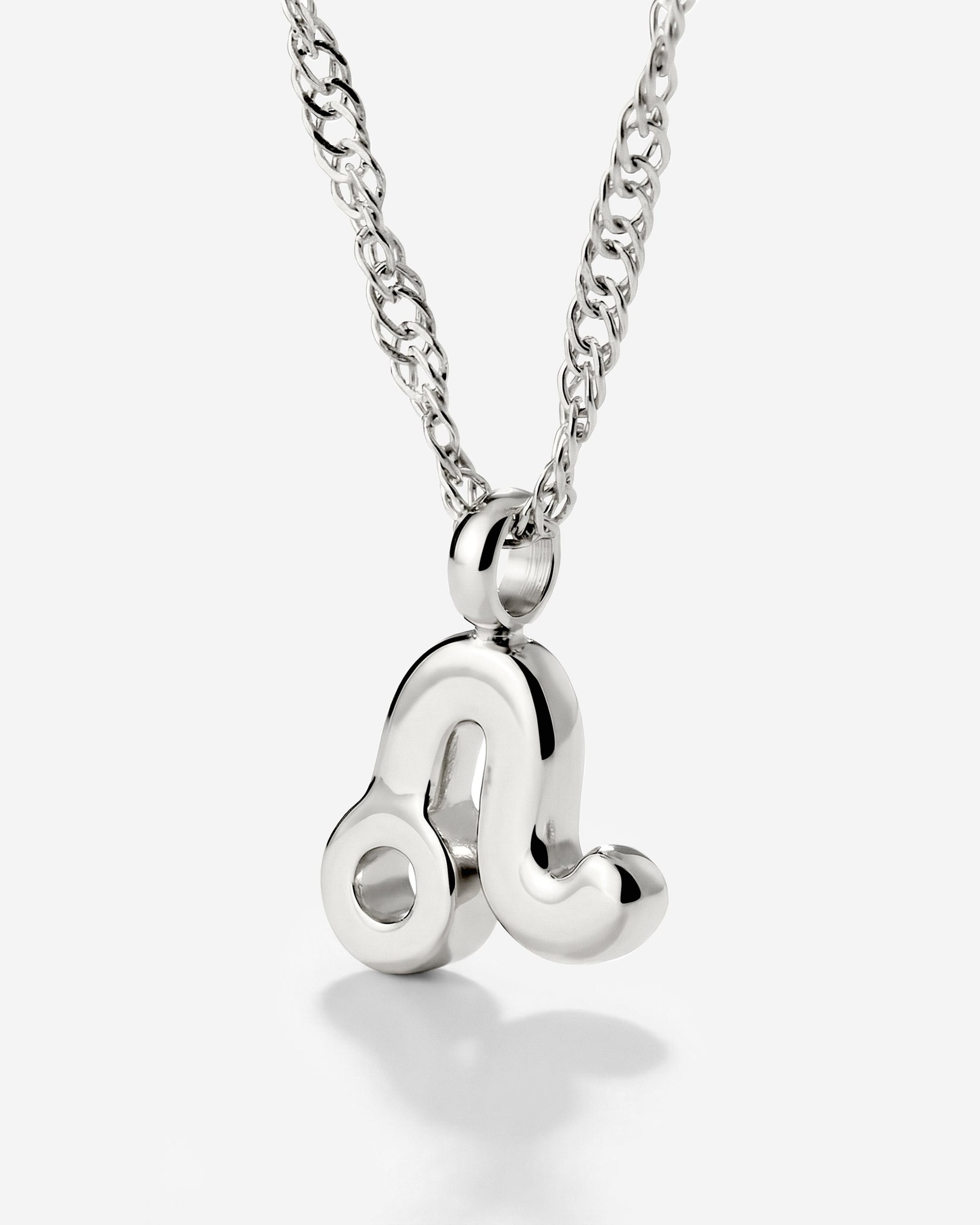 Leo Bubble Necklace Silber