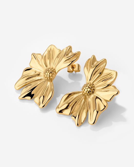 Eternal Bloom Studs Gold