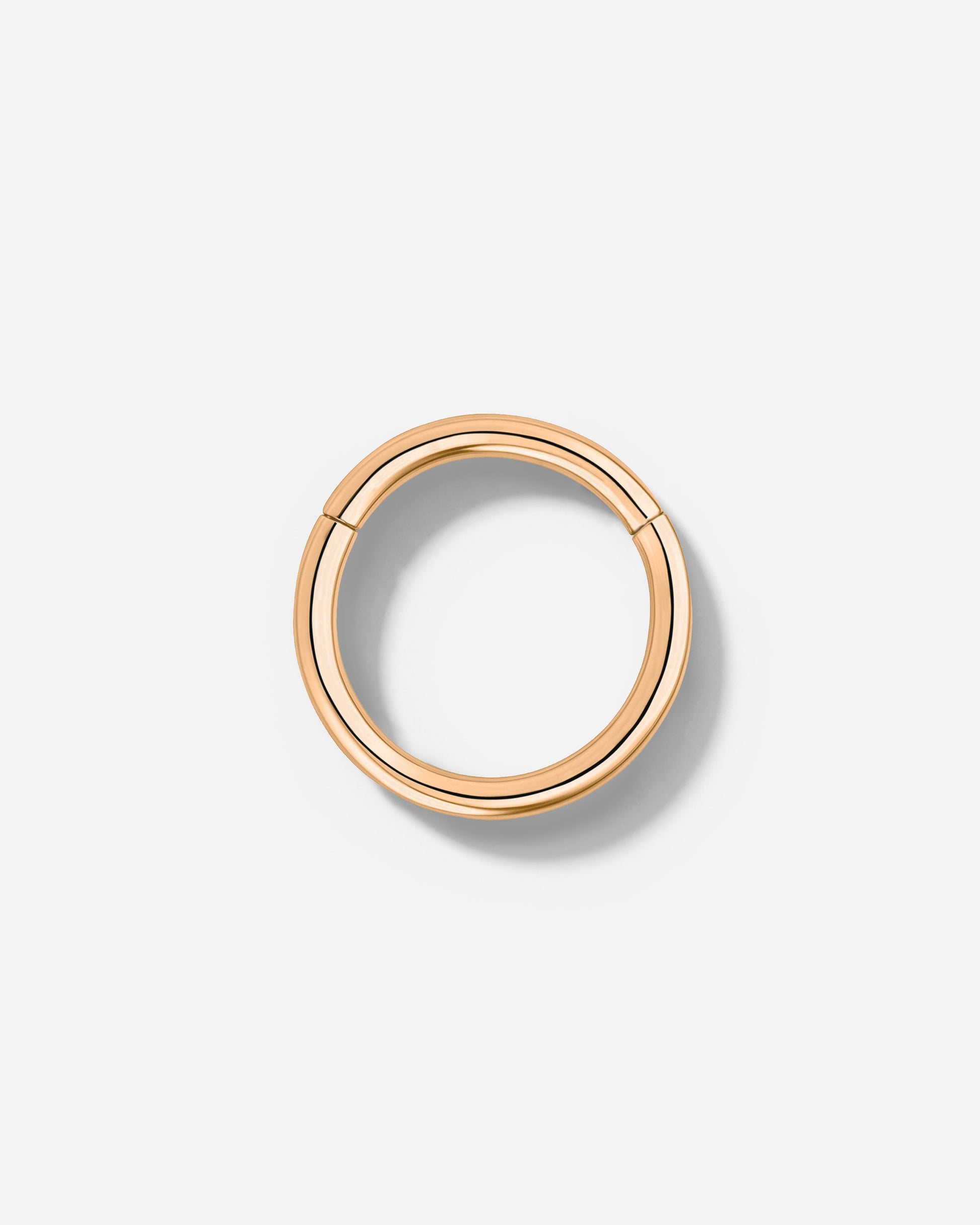 Basic Click Piercing Ring Roségold
