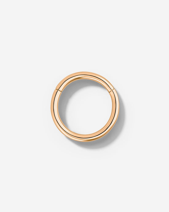 Basic Click Piercing Ring Roségold