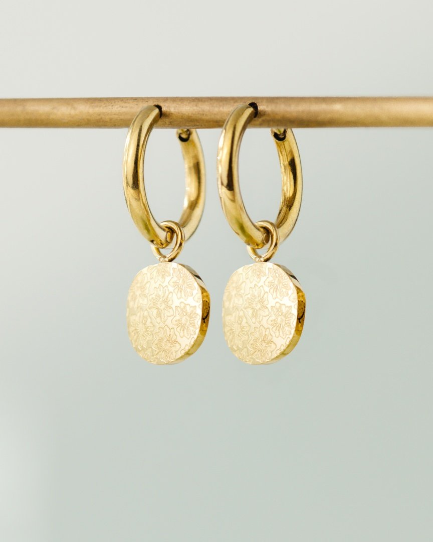 Everbloom Hoop Set Small Roségold