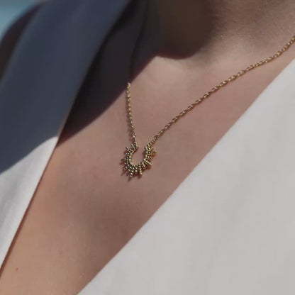 Sunshine Sister Necklace Roségold