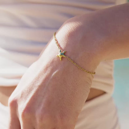 Sea Star Bracelet Silber
