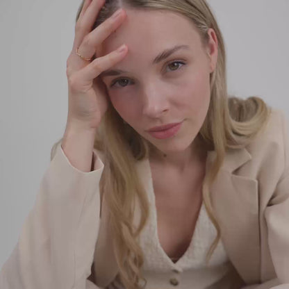 Slim Wave Ring Roségold