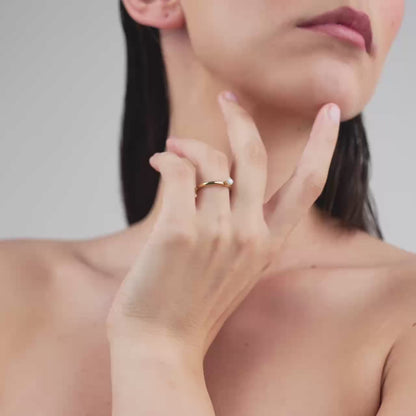 Dream Pearl Ring Silber