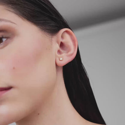 Dream Pearl Studs Roségold