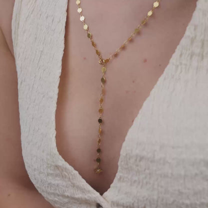 Rising Lotti Y-Necklace Roségold