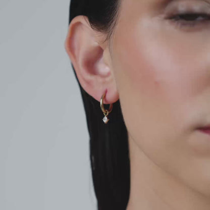 North Star Hoop Set Small Silber