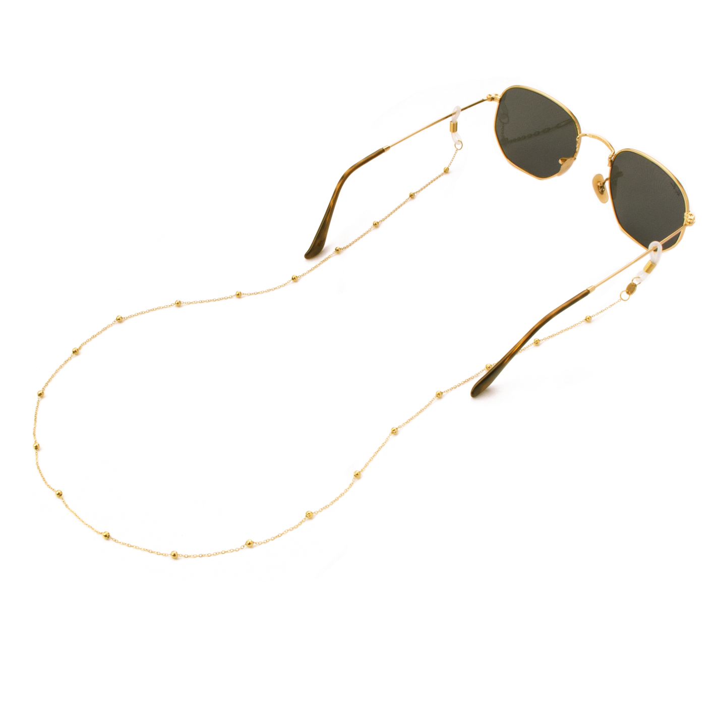 Playa Sunglasses Chain Gold
