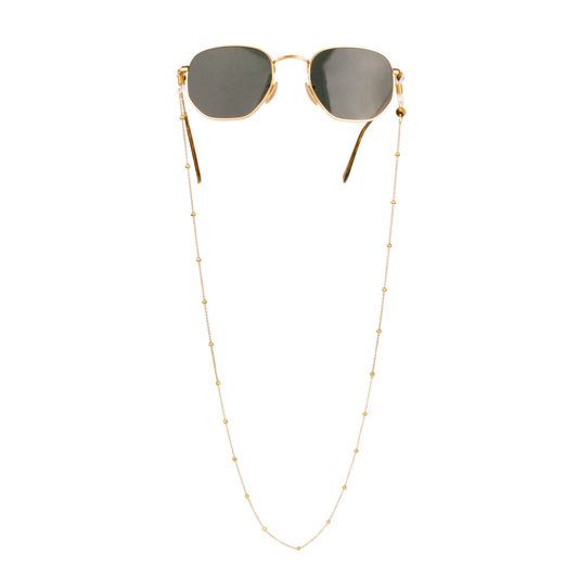 Playa Sunglasses Chain Gold