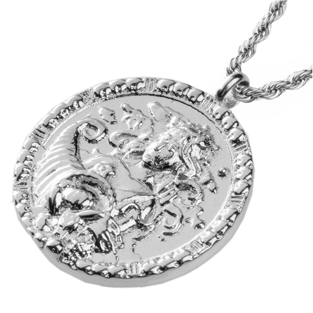 Virgo / Jungfrau Necklace Silber