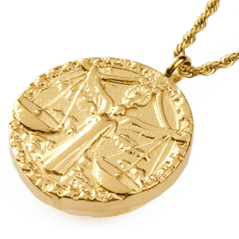 Libra / Waage Necklace Gold