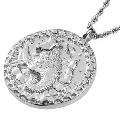 Capricorn / Steinbock Necklace Silber