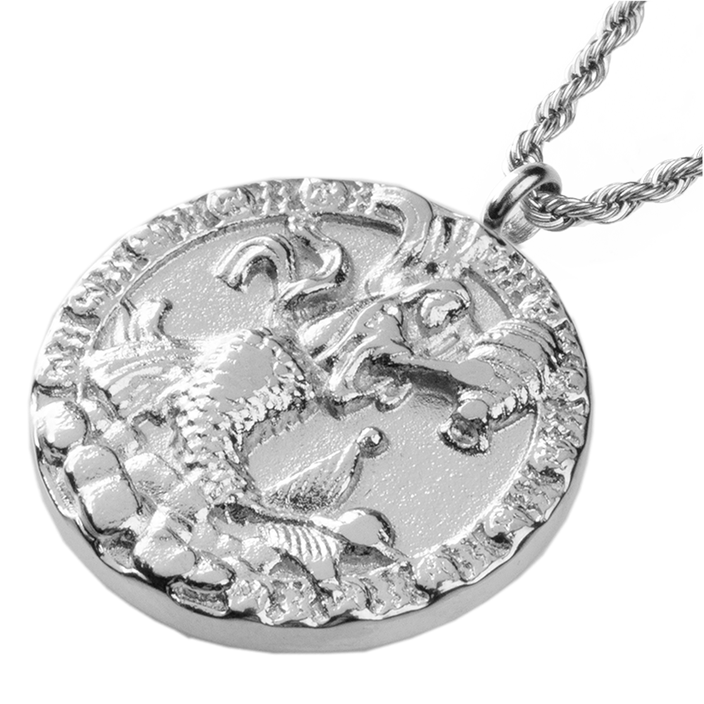 Aquarius / Wassermann Necklace Silber