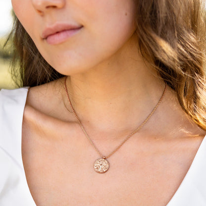 Libra / Waage Necklace Roségold