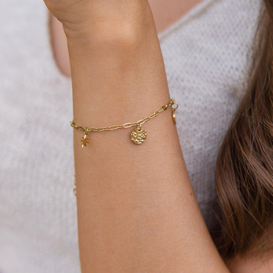 Esmeralda Bracelet gold