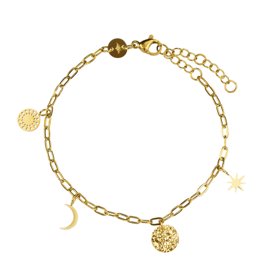 Esmeralda Bracelet gold