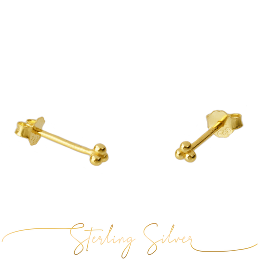 Bolita Studs Gold