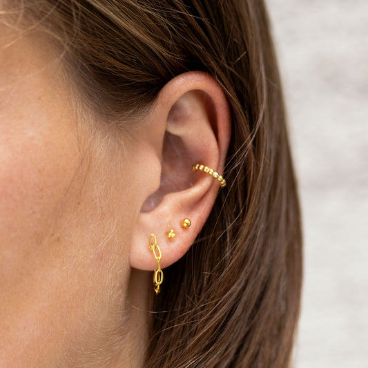 Bolita Studs Gold