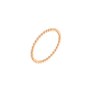 Bead Chain Ring Roségold