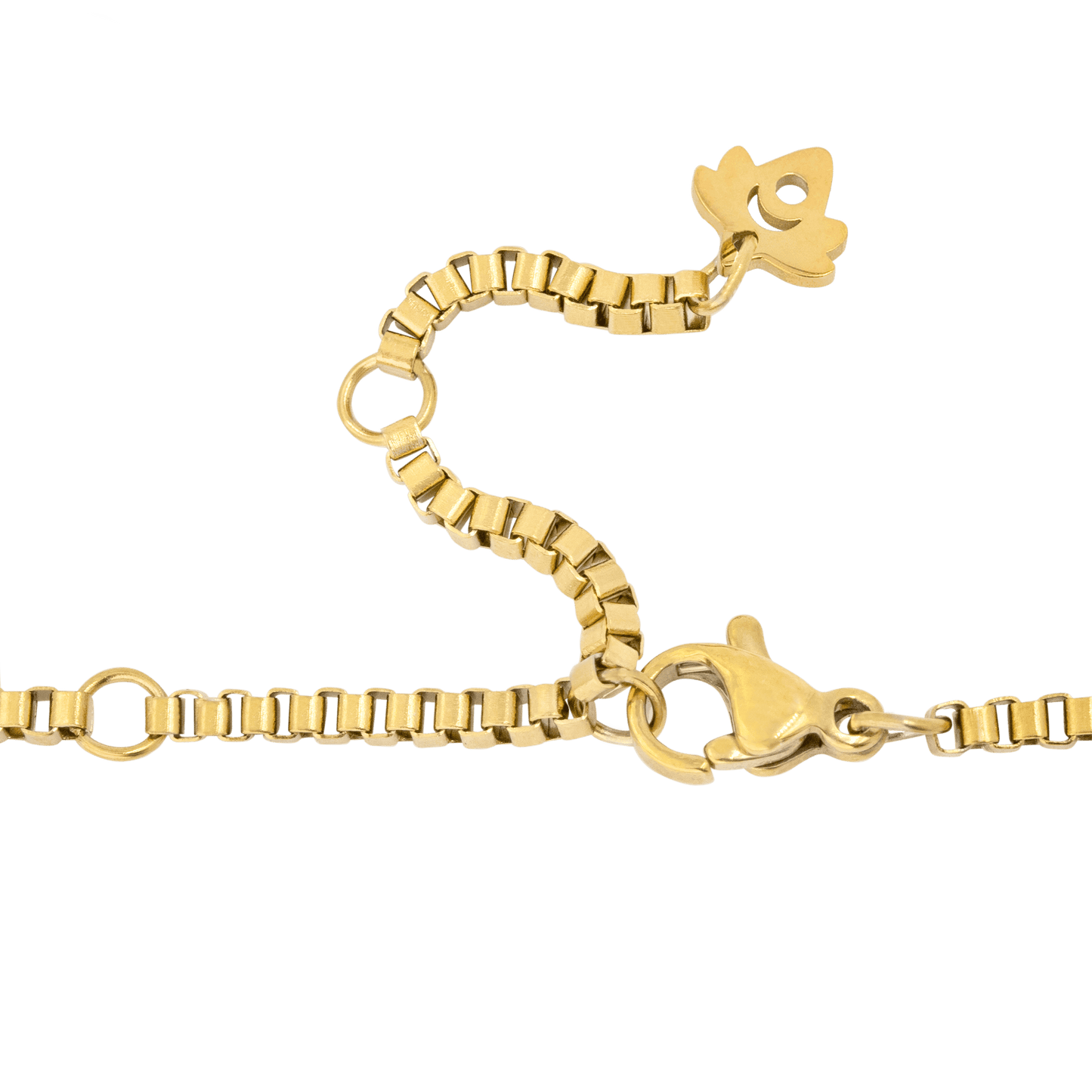 Box Chain Necklace Gold