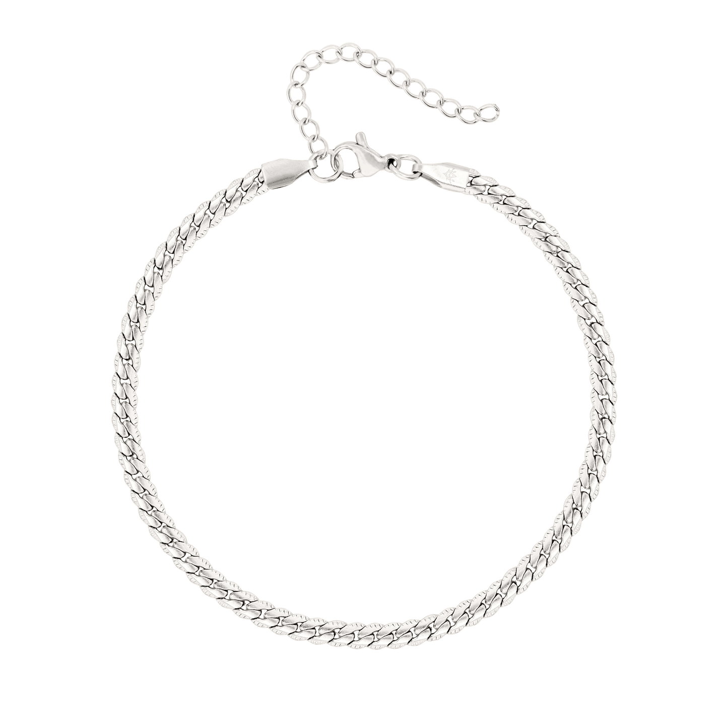 Contigo Anklet Silber