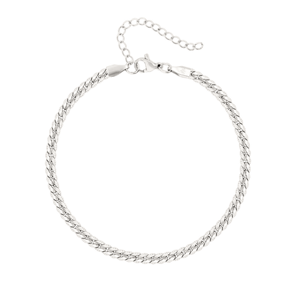 Contigo Anklet Silber