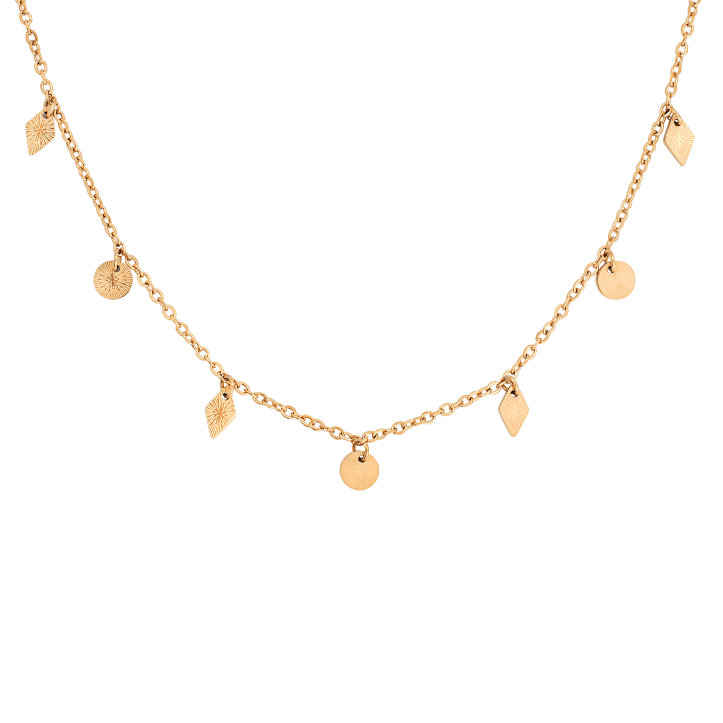 Sparkle Necklace Roségold
