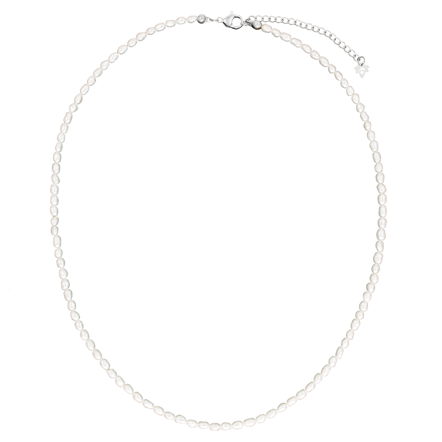 Perlita Choker Silber